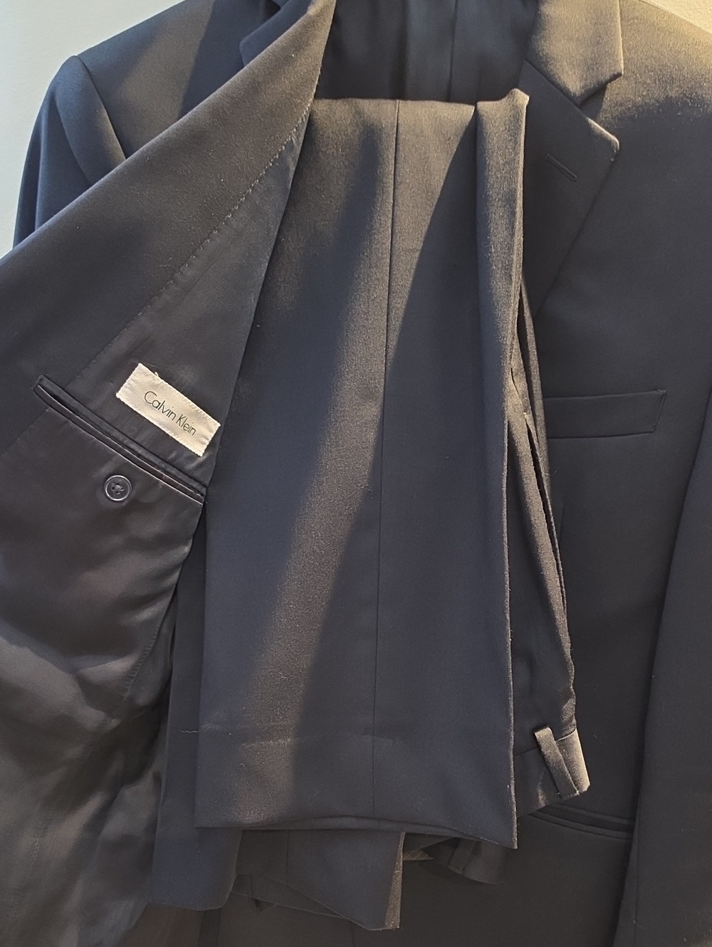 Calvin Klein Navy Men's Two-Piece Suit